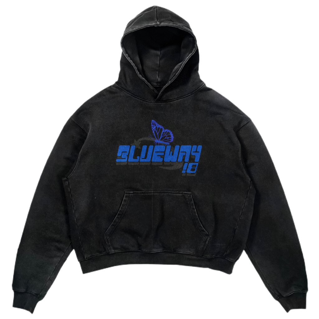 BLWY STARSTRUCK HOODIE - (BLUE) BLACK