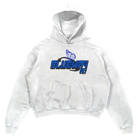 BLWY STARSTRUCK HOODIE - (BLUE) WHITE