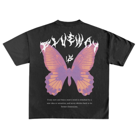 BLWY BUTTERFLY T SHIRT RHINESTONE